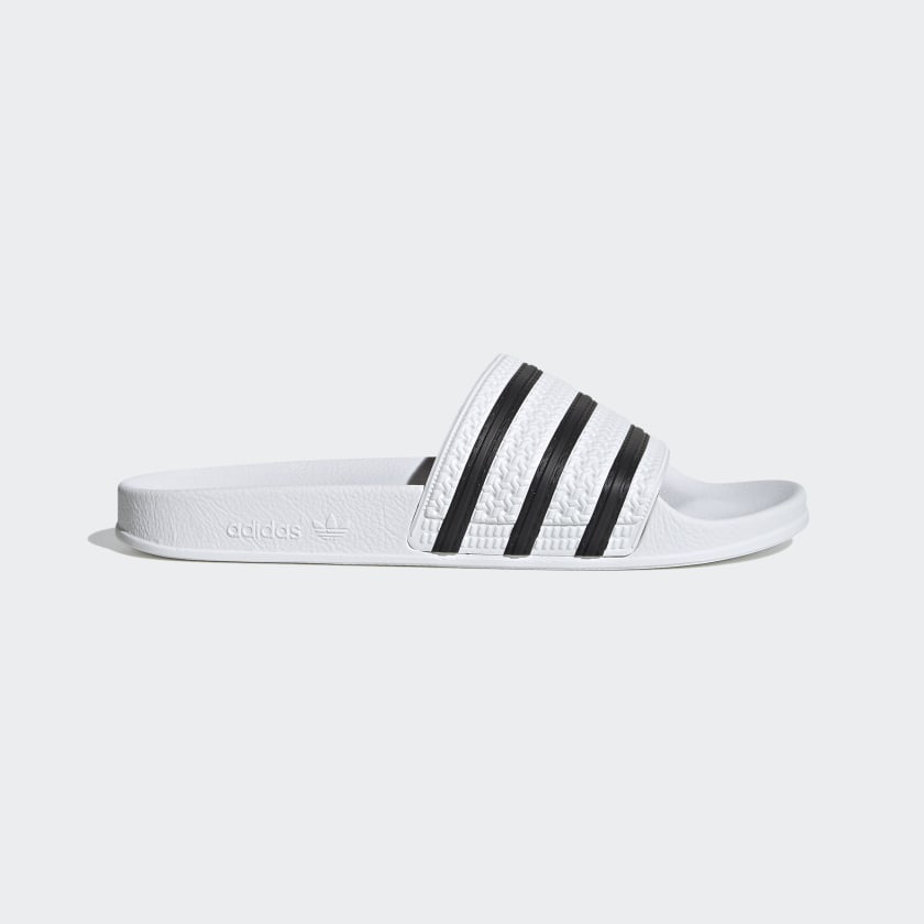 Adidas flip flops white Clearance