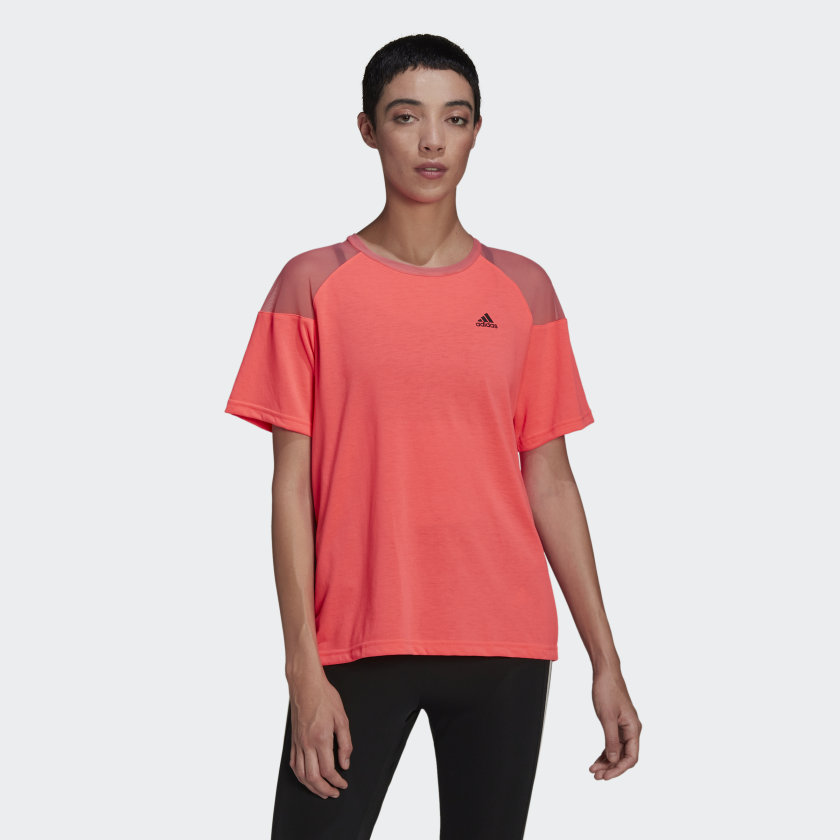 adidas Unleash Confidence T-Shirt - Pink | adidas UK