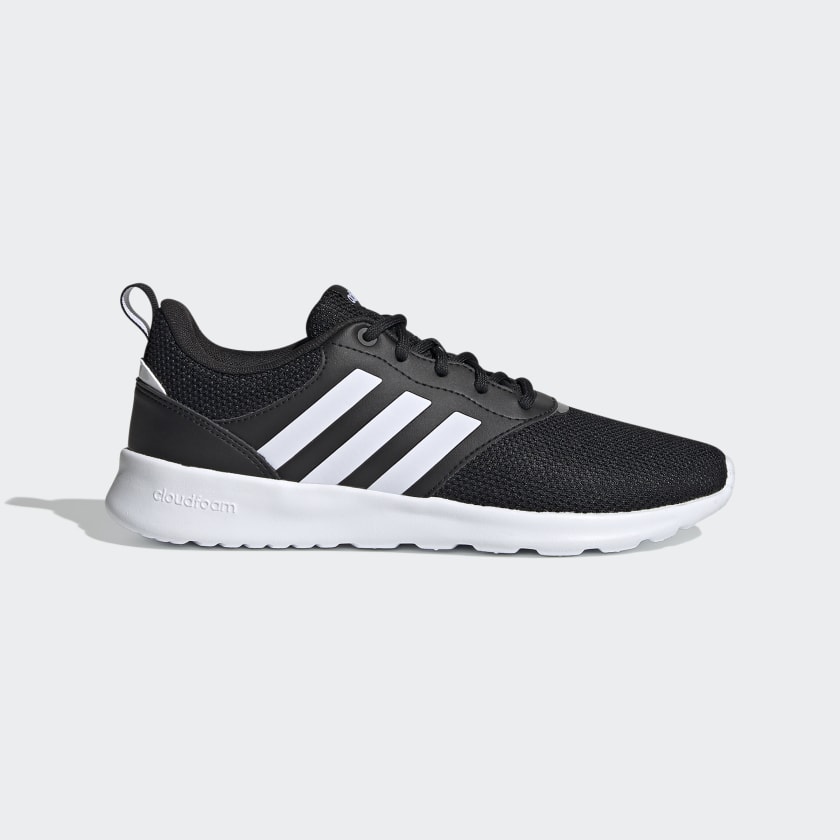 adidas qt racer all black