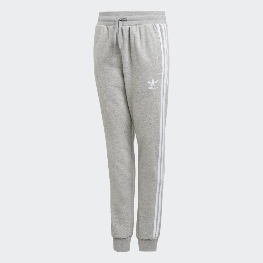 Grey adidas joggers