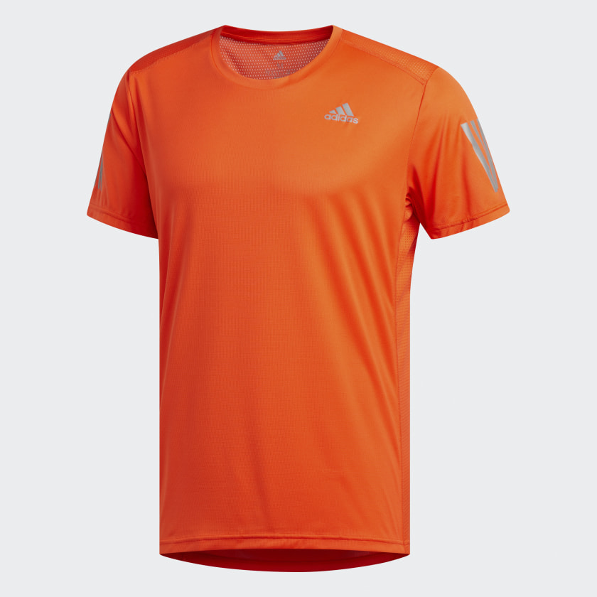 adidas Own the Run T-Shirt - Orange | adidas UK