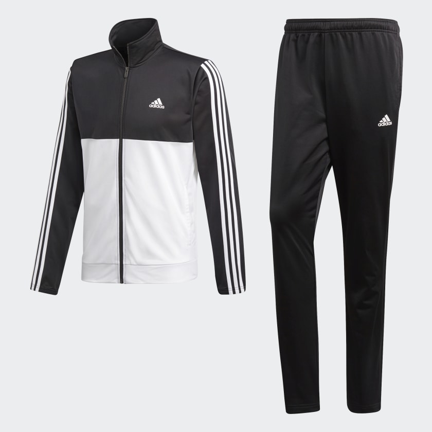 Adidas back to basics 3 stripe tracksuit clearance