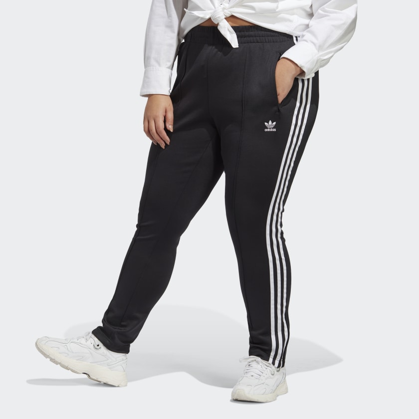 Adidas originals womens sst tracksuit bottoms black Clearance