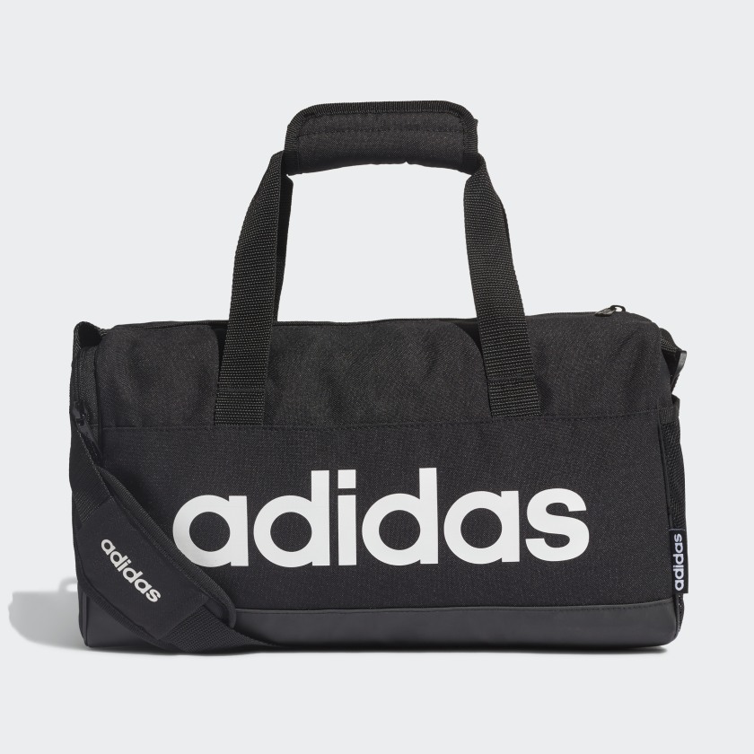 adidas Linear Duffel Bag - Black | adidas UK