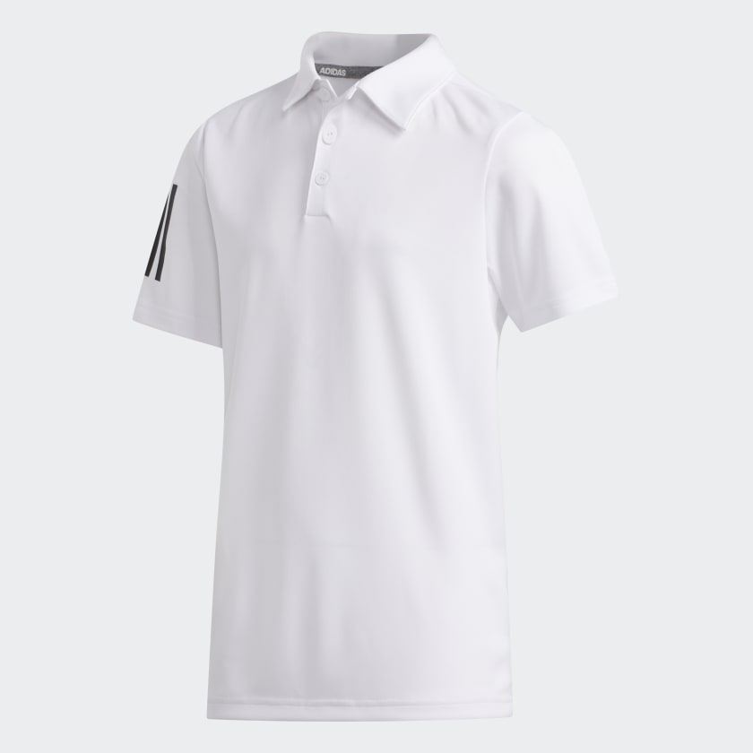 adidas 3-Stripes Polo Shirt - White | adidas UK