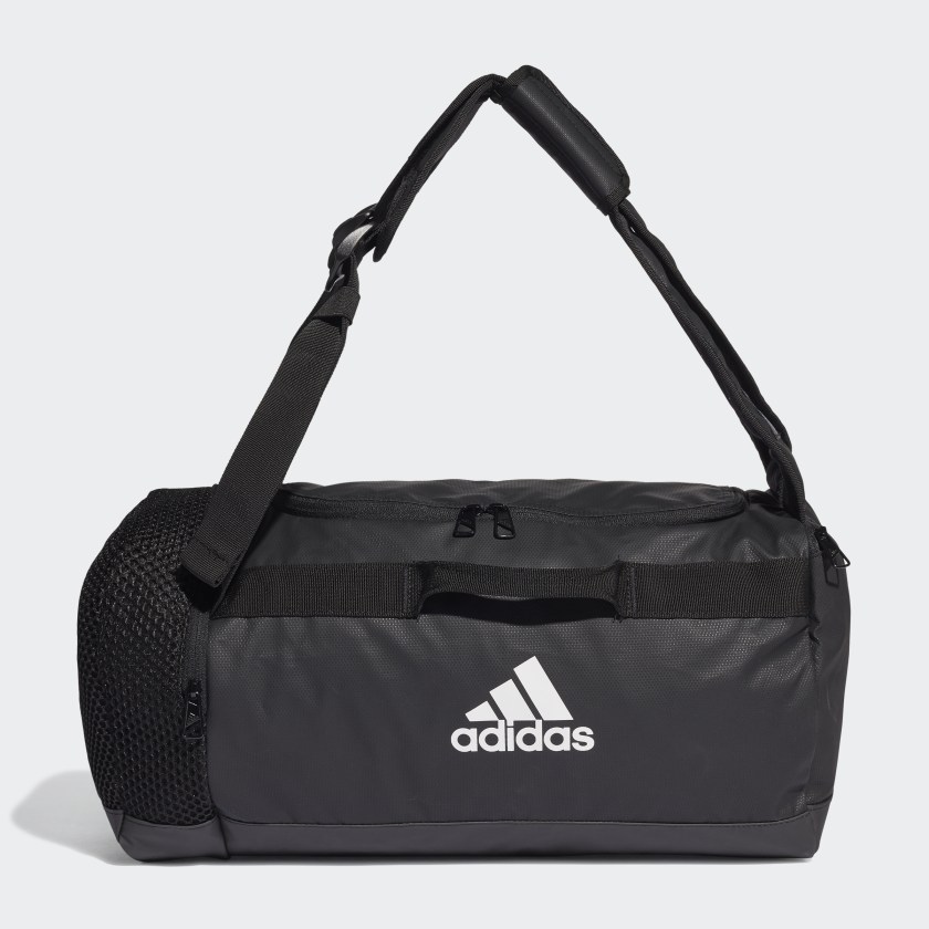 adidas 4athlts ID Duffel Bag (Small) in Black and White | adidas UK