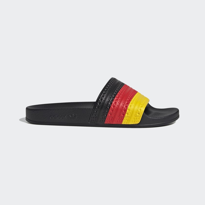 adidas Adilette Slides - Red | adidas UK