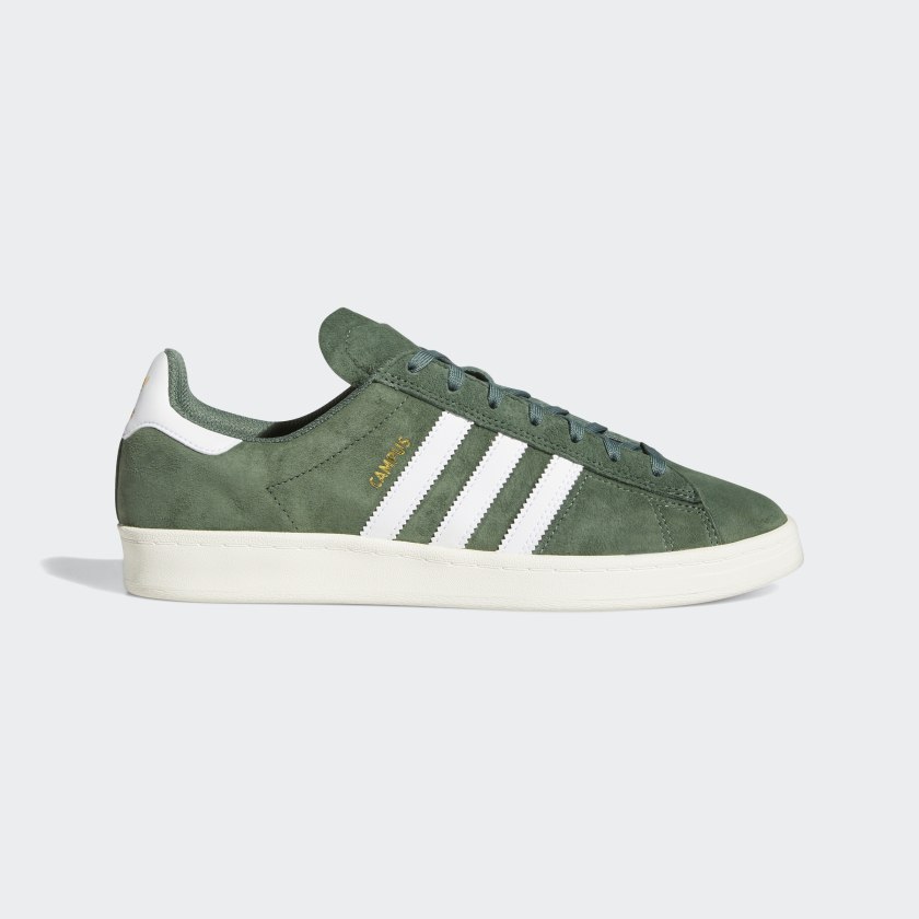 adidas Campus ADV Shoes - Green | adidas UK
