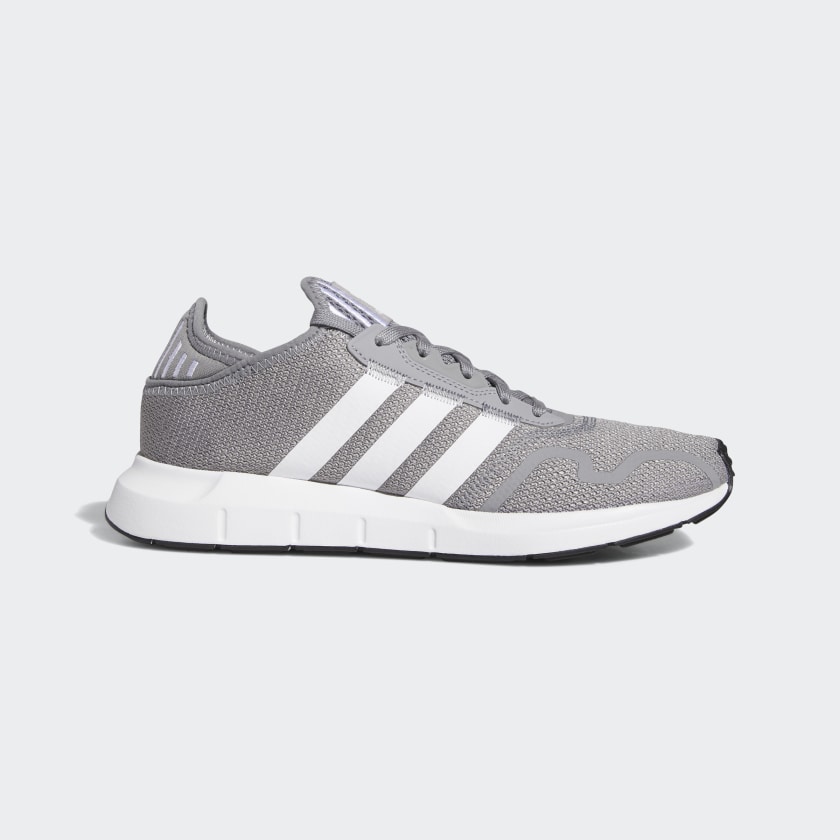 Adidas grey running shoes clearance