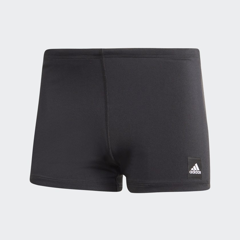 adidas Men's Pro Solid Swim Boxers in Black and White | adidas UK