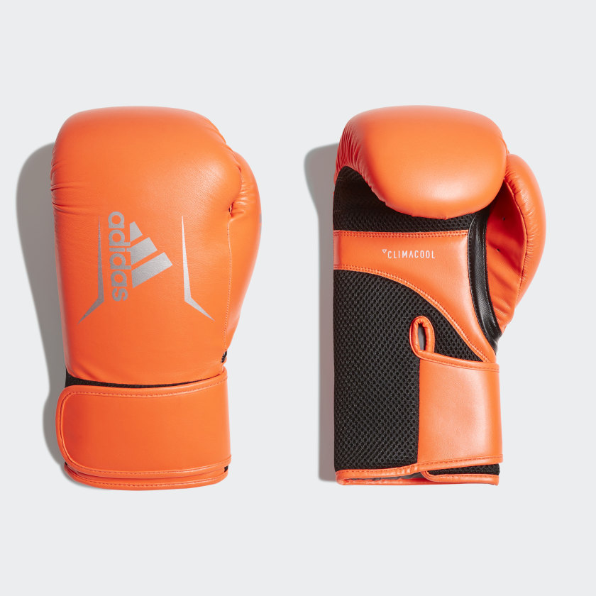 adidas Speed 100 Boxing Gloves Orange adidas UK