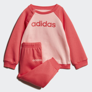 Adidas linear fleece jogger set clearance