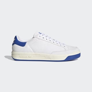 Adidas rod laver white blue clearance