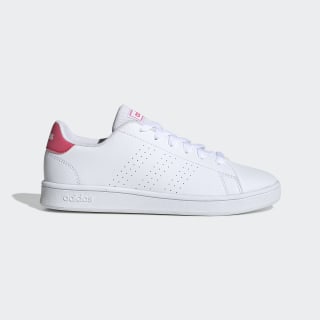 adidas Girls' Advantage Shoes in White and Pink | adidas UK adidas Girls' Advantage Shoes in White and Pink | adidas UK