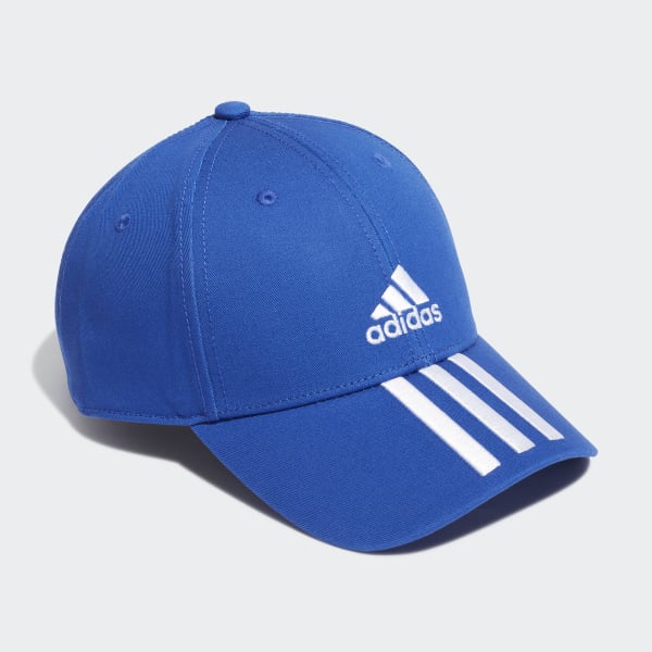 adidas Baseball 3-Stripes Twill Cap - Blue | adidas UK
