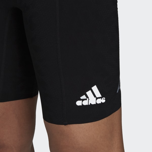 adidas Adizero Primeweave Short Running Leggings - Black | adidas UK