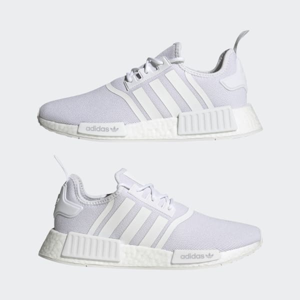 adidas NMD_R1 Primeblue Shoes - White | adidas UK