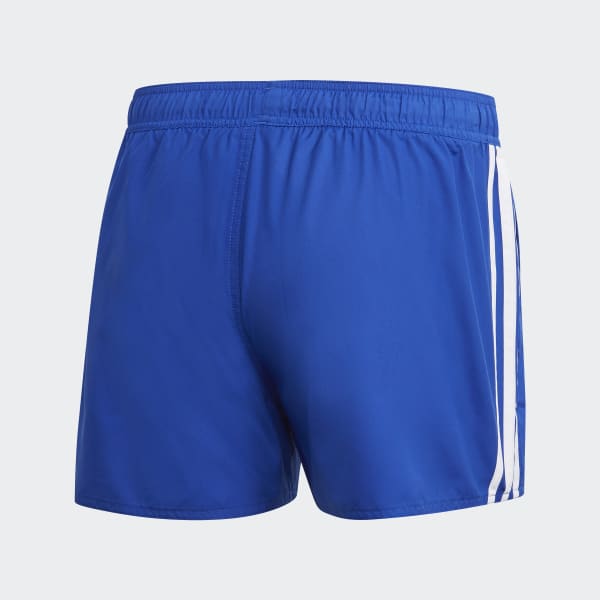 adidas Men's 3-Stripes CLX Swim Shorts in Blue | adidas UK