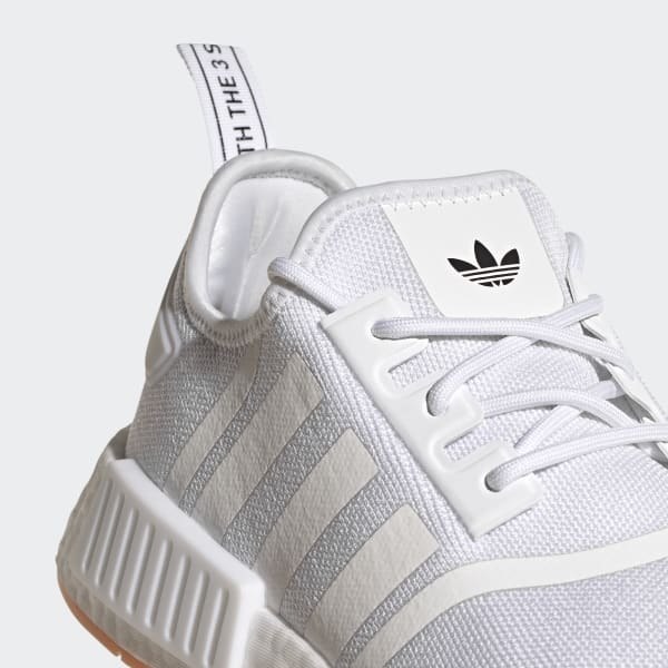 adidas NMD_R1 Primeblue Shoes - White | adidas UK