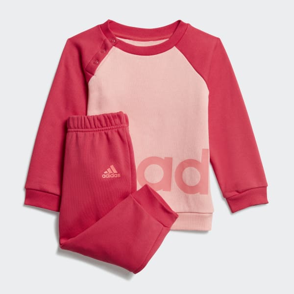 Adidas linear fleece jogger set clearance