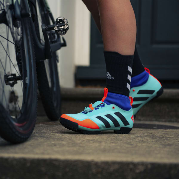 adidas The Gravel Cycling Shoes Turquoise adidas UK