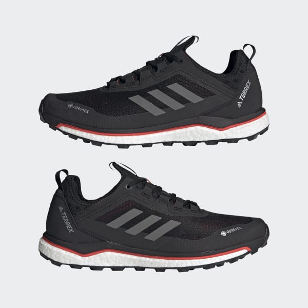 adidas Terrex Agravic Flow GORE-TEX Trail Running Shoes - Black | adidas UK