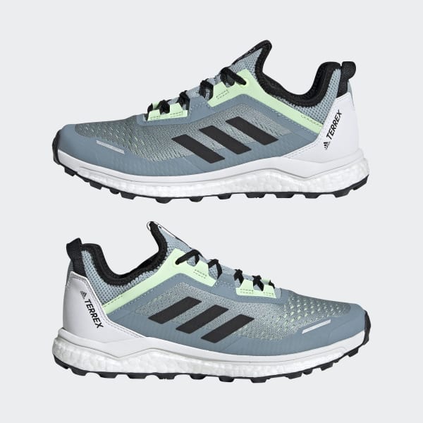 adidas Women's Terrex Agravic Flow Trail Running Shoes in Grey and ...
