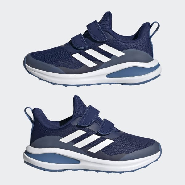 adidas FortaRun Double Strap Running Shoes - Blue | adidas UK