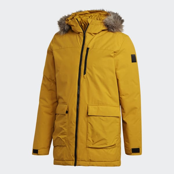 adidas Xploric Parka - Gold | adidas UK
