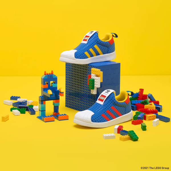 adidas Superstar 360 x LEGO® Shoes - Blue | adidas UK