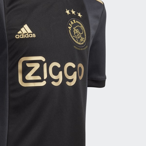 Adidas Ajax Amsterdam 20 21 Third Jersey Black Adidas Uk