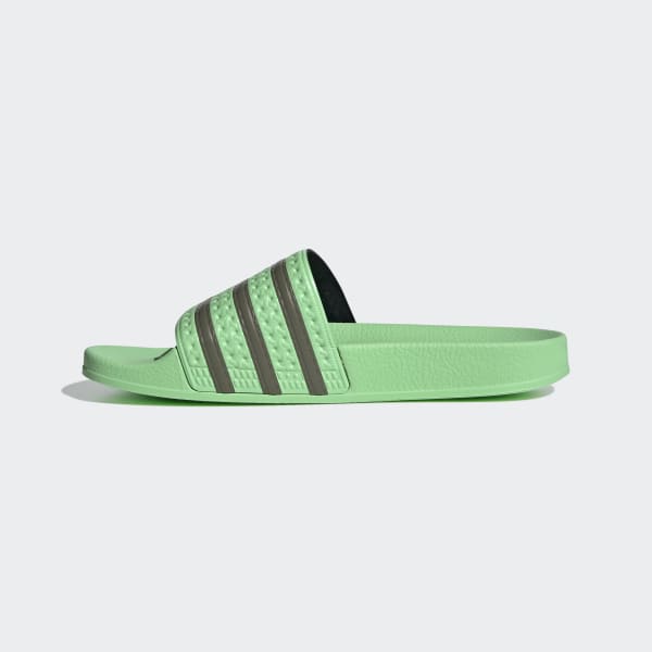 adidas Adilette Slides - Green | adidas UK