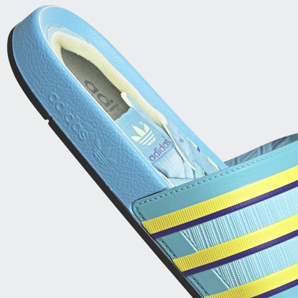 adidas Adilette Premium Slides - Turquoise | adidas UK