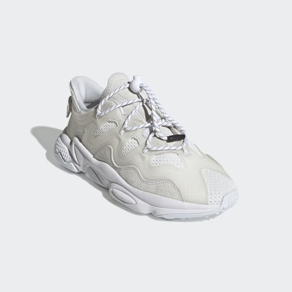 mens white ozweegos