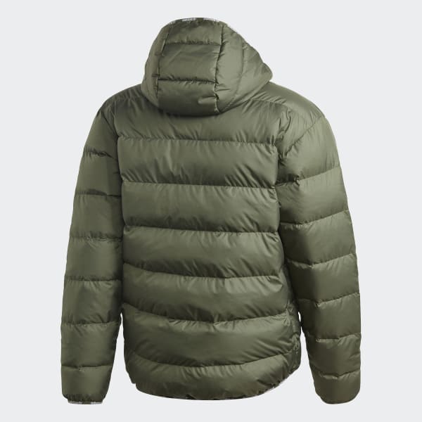 adidas green puffer jacket