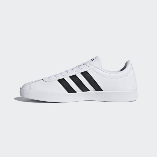 adidas VL Court 2.0 Shoes in White and Black | adidas UK