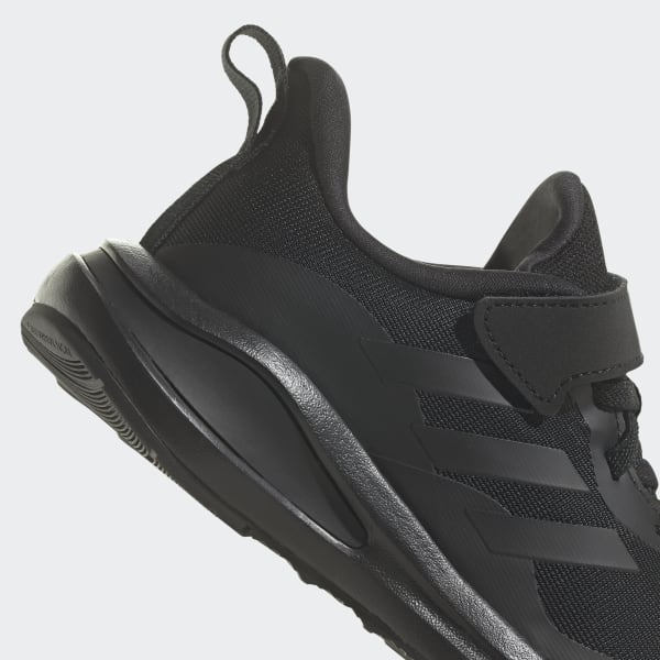 adidas FortaRun Elastic Lace Top Strap Running Shoes - Black | adidas UK