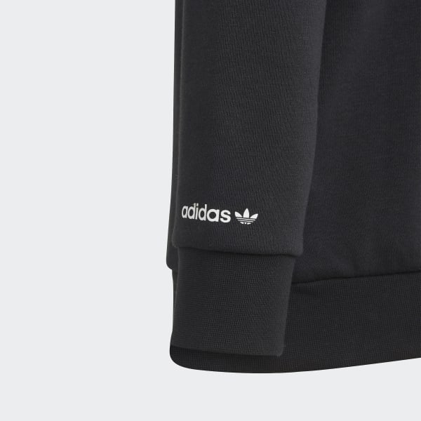 adidas Adicolor Crew Set - Black | adidas UK