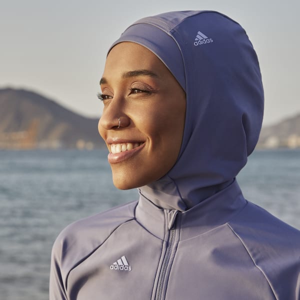 adidas Swim Hijab - Purple | adidas UK