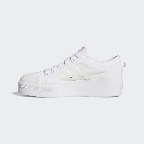 adidas Nizza Platform Shoes - White | adidas UK