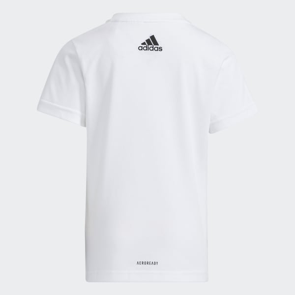 all white adidas t shirt