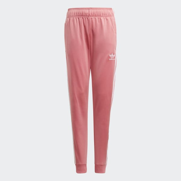 pink adidas tracksuit bottoms