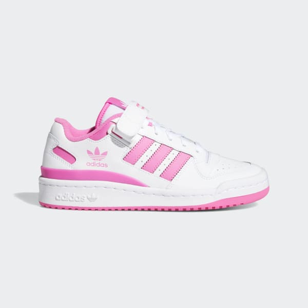 Adidas shoes white pink