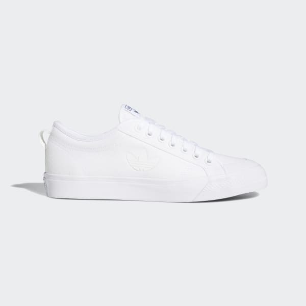 Nizza trefoil shoes white clearance