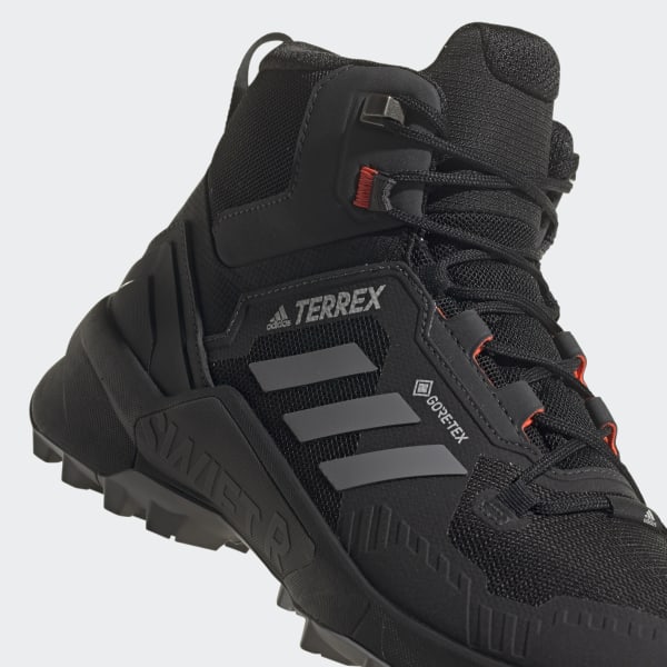 adidas Terrex Swift R3 Mid GORE-TEX Hiking Shoes - Black | adidas UK