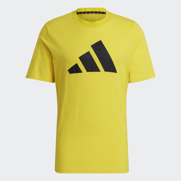 adidas Sportswear Logo TShirt Yellow adidas UK