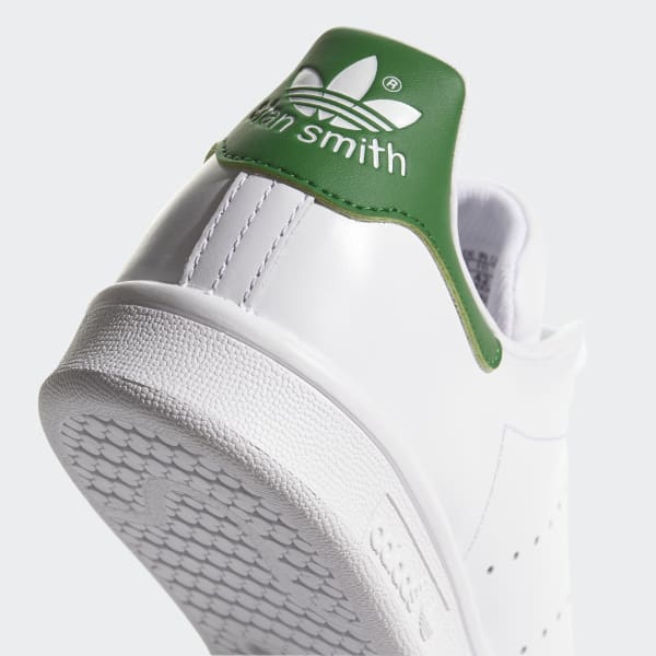 Stan Smith White & Green Tennis Shoes | adidas UK