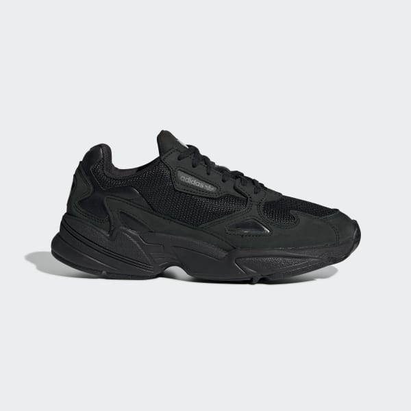 Falcon Shoes in Black and Grey | adidas