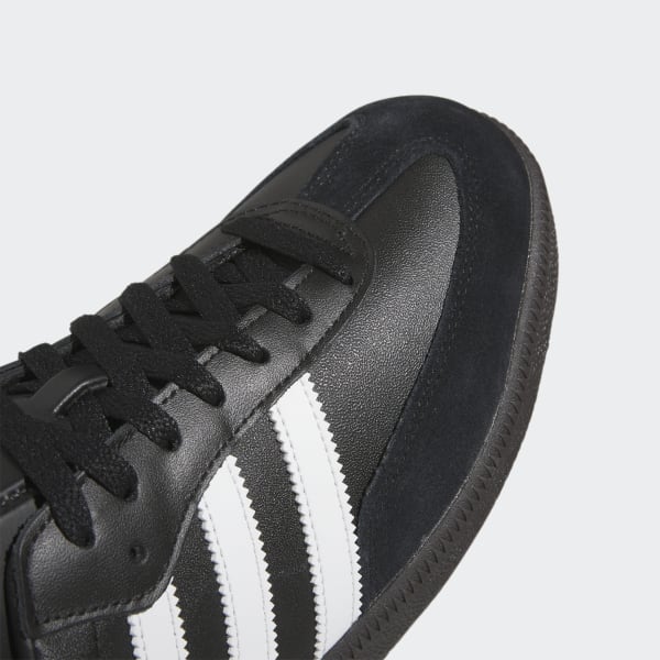 adidas Samba Leather Shoes in Black and White | adidas UK