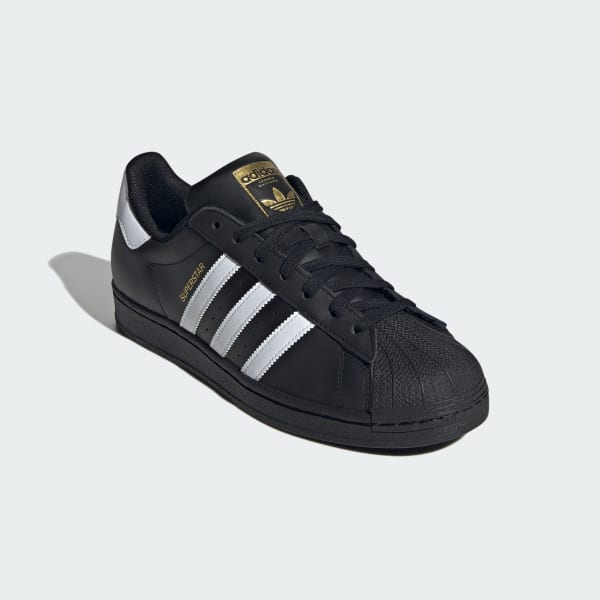 Adidas originals superstar core black Clearance